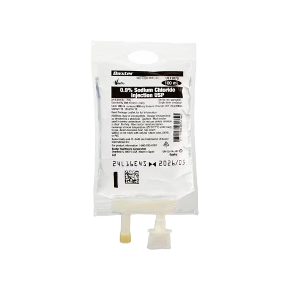 Baxter Water For Injection 100ml Viaflo